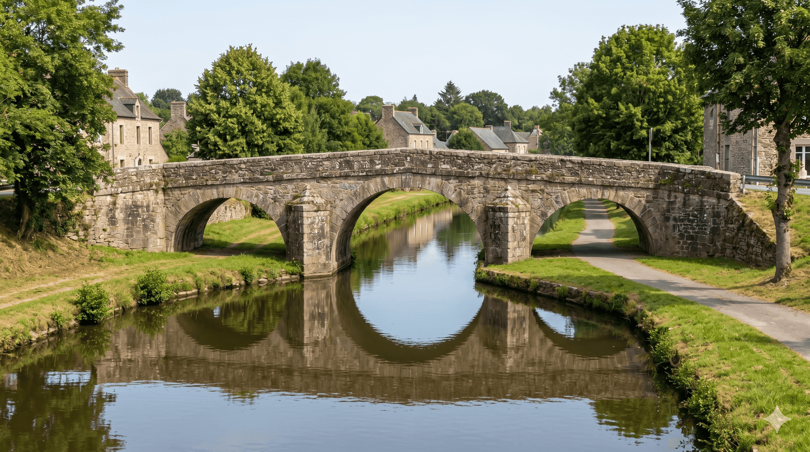 Pont de pierre de Tinténiac