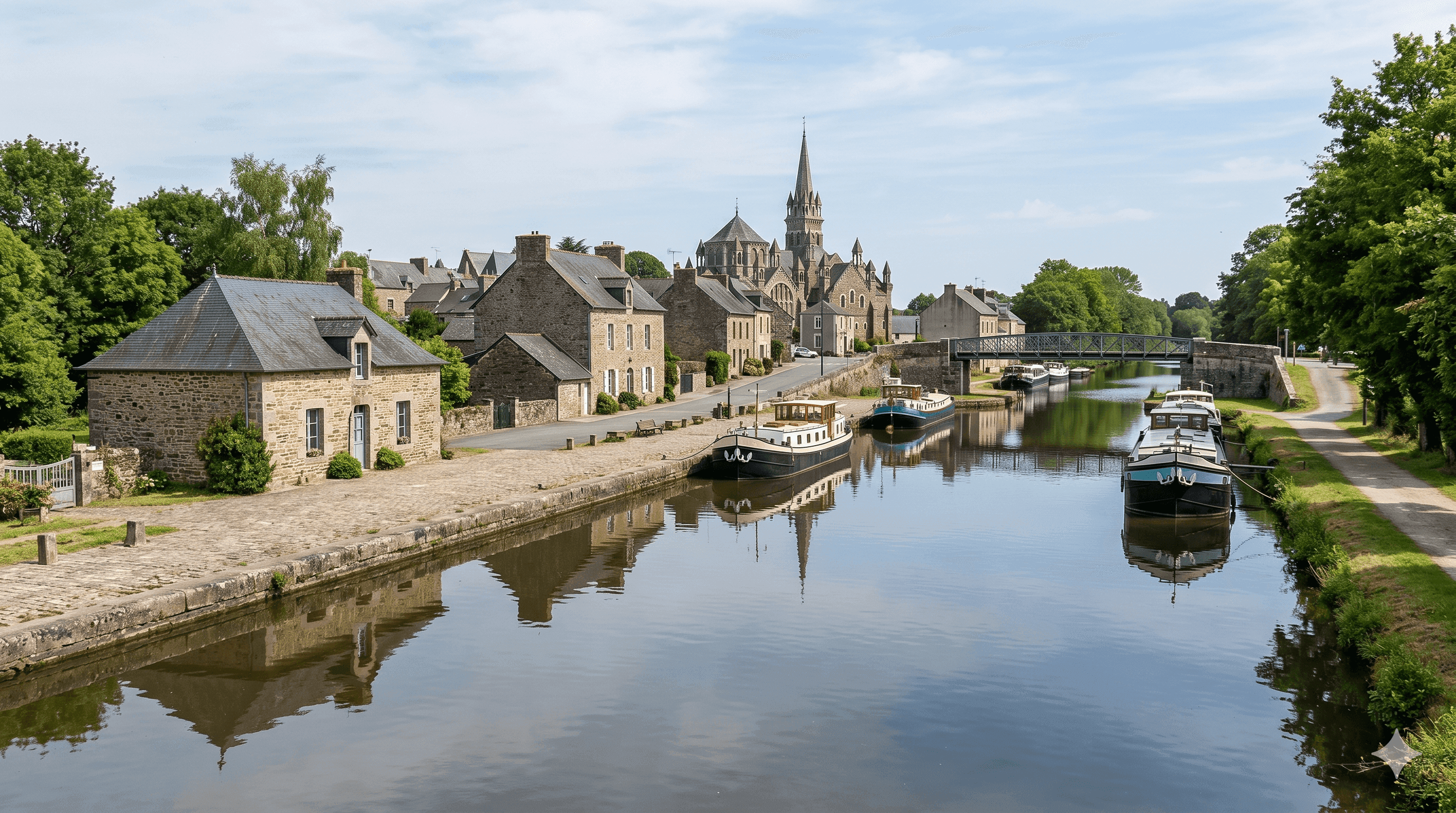 Canal Ille-et-Rance Tinténiac