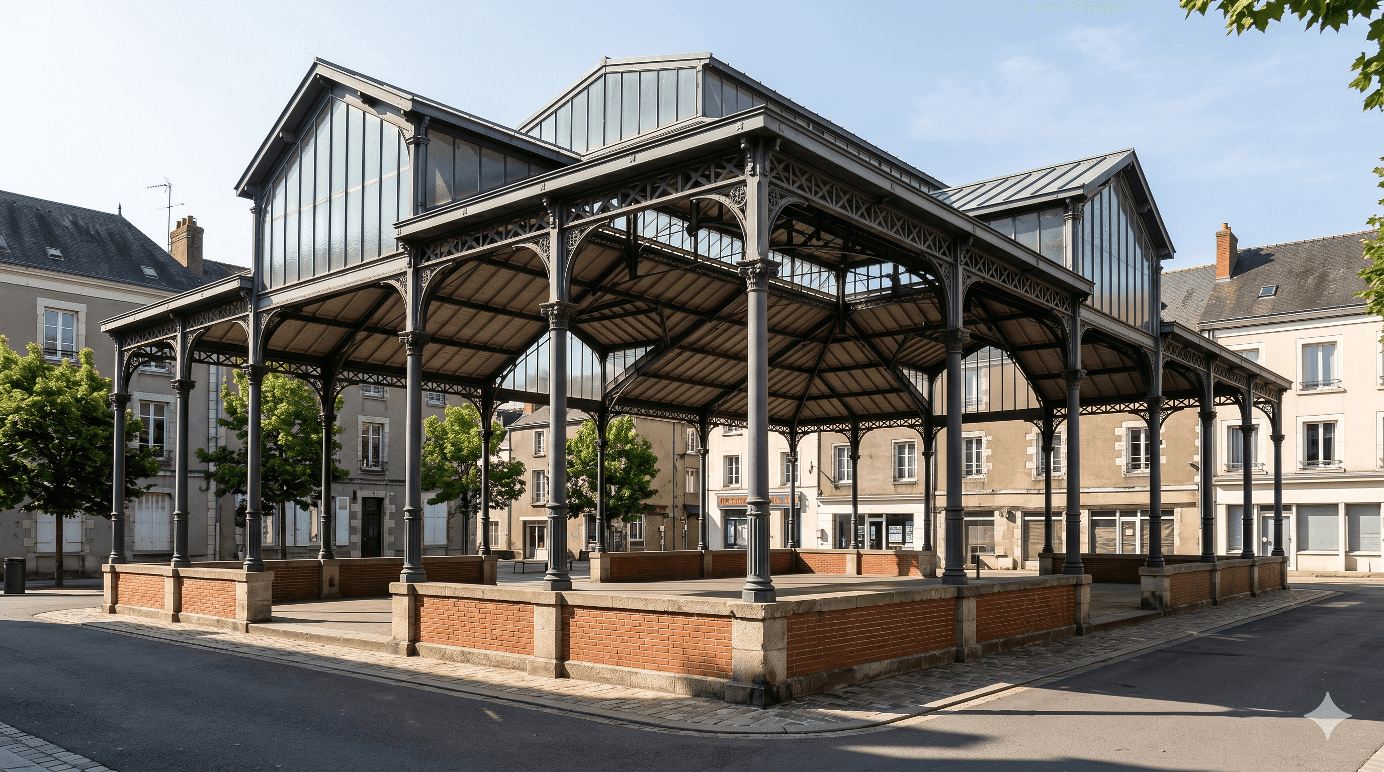 Marché couvert Châteaubriant