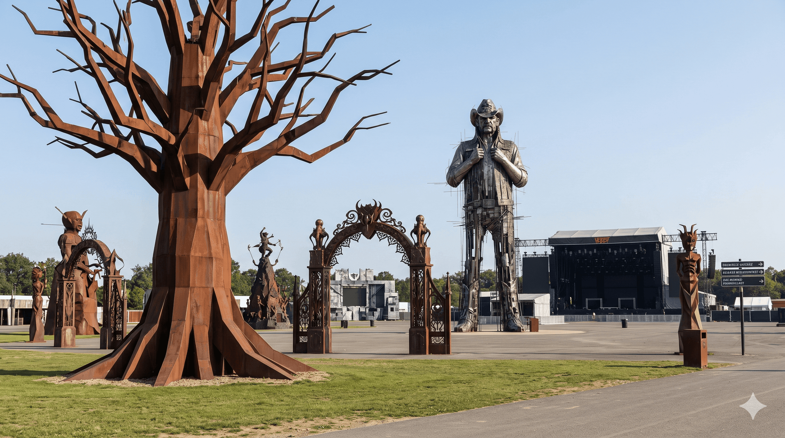 Le site du Hellfest