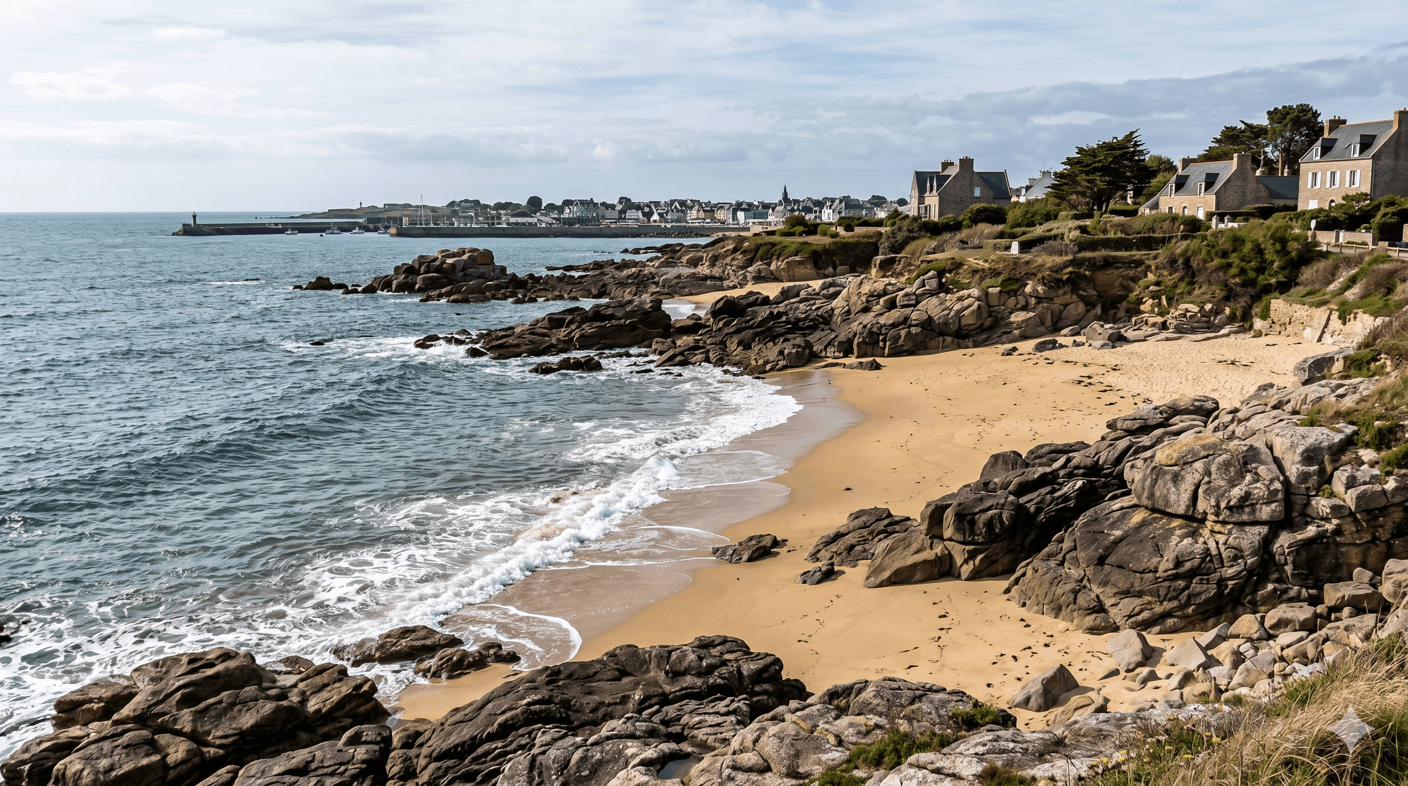Plage de Port-Lin au Croisic