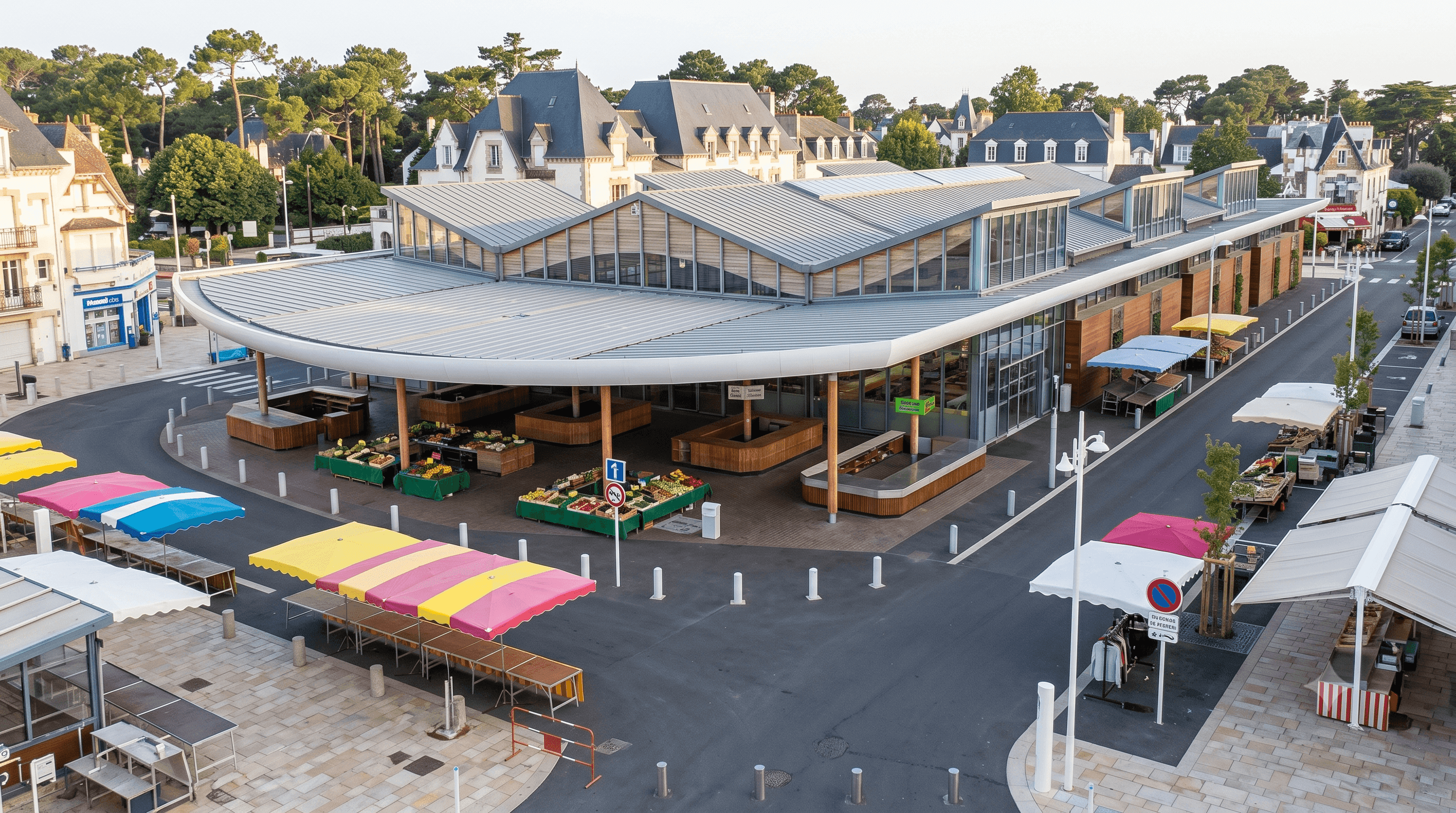 Marché central de La Baule
