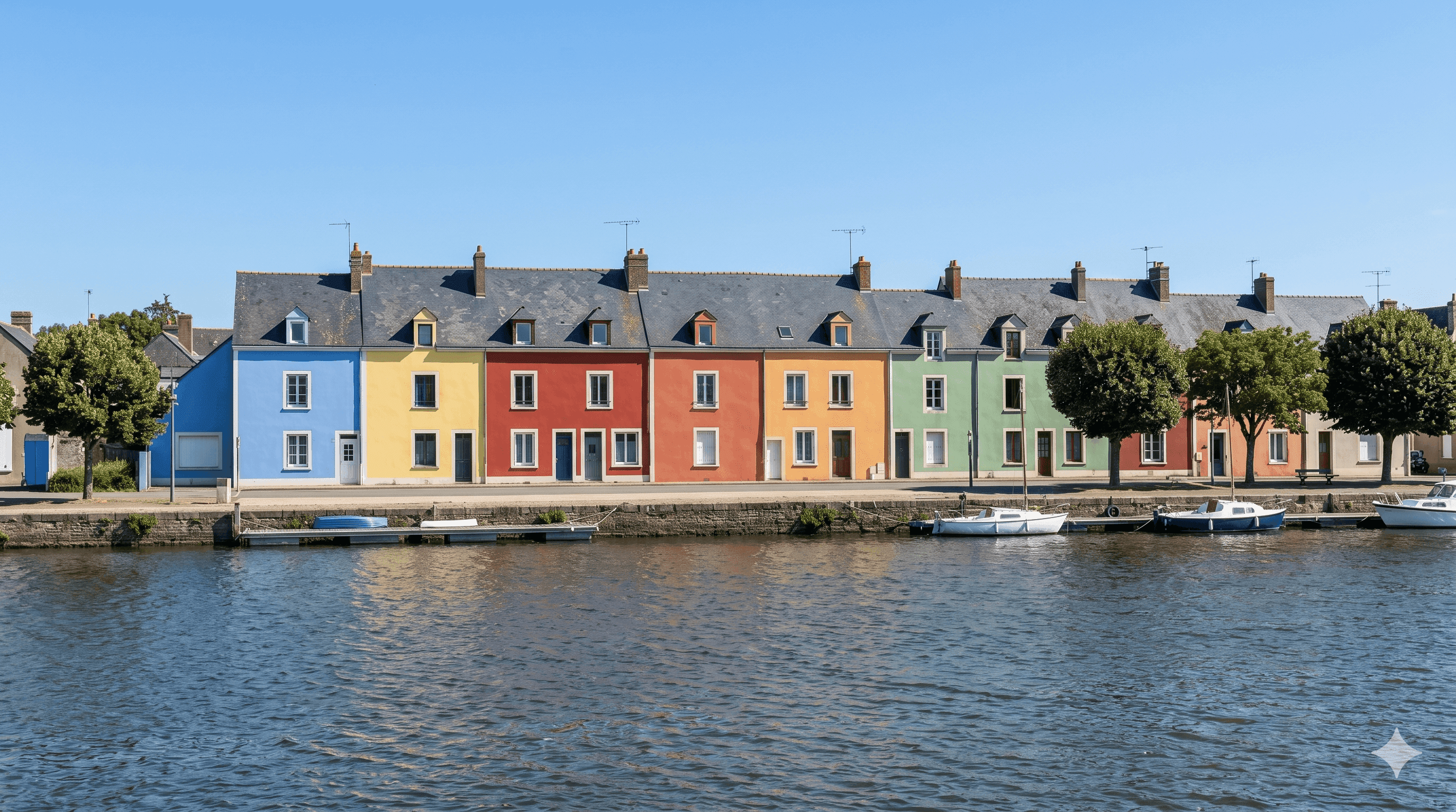 Quai Besnard à Indre