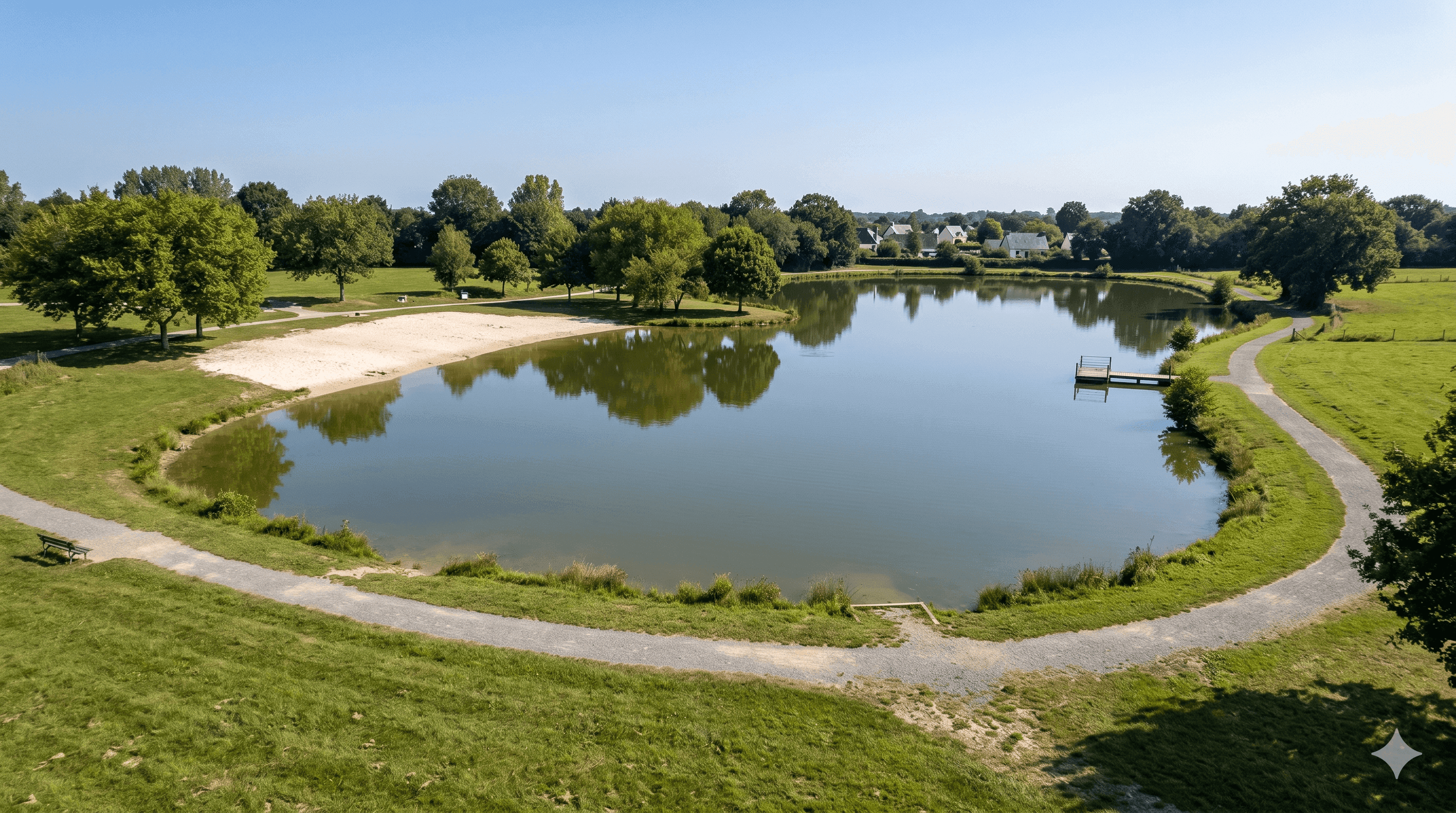 Plan d'eau de la Hardière