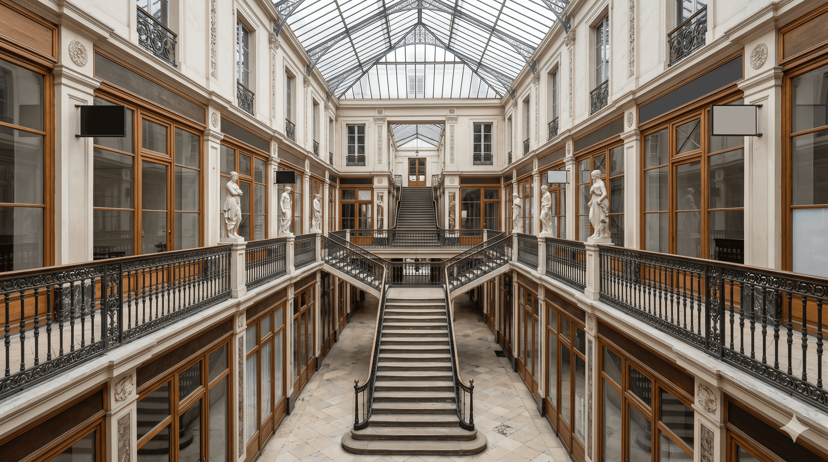 Passage Pommeraye à Nantes