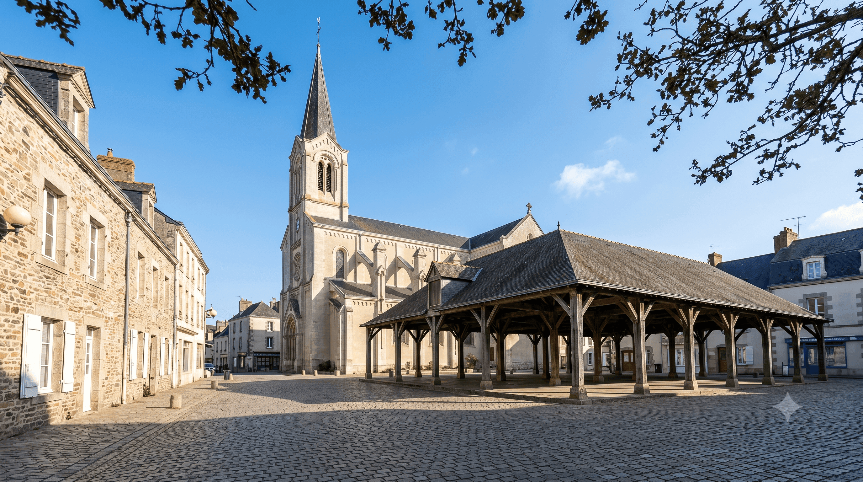 Marché couvert de Pornic