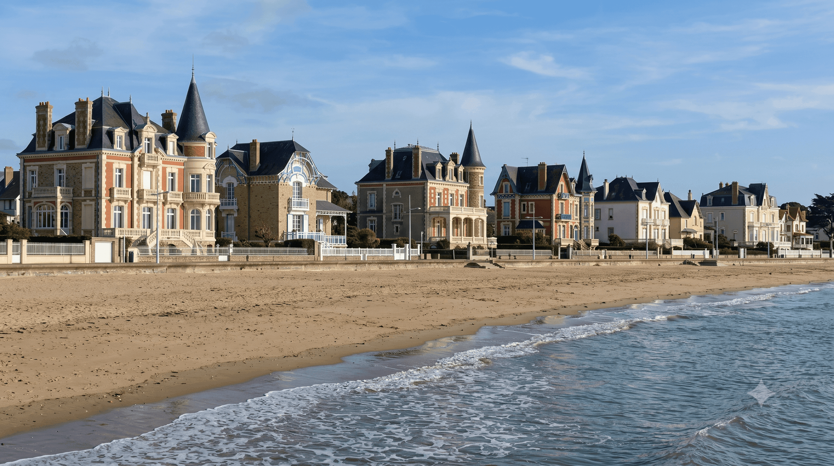 Plage des Libraires de Pornichet