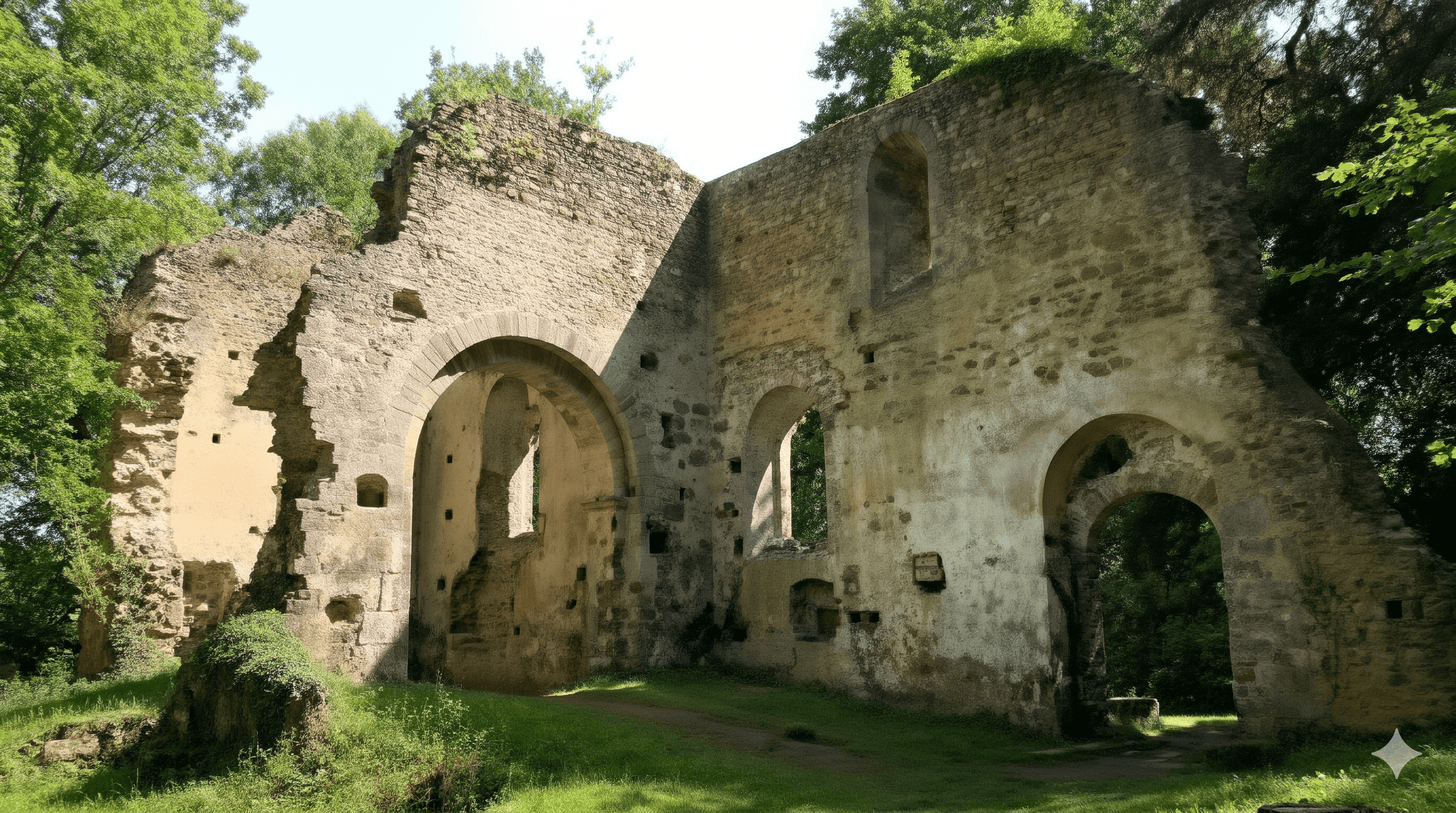 Ruines de la vieille église