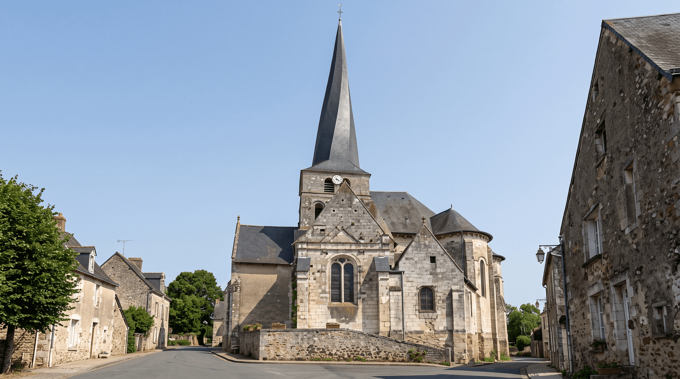Clocher tors du Vieil-Baugé