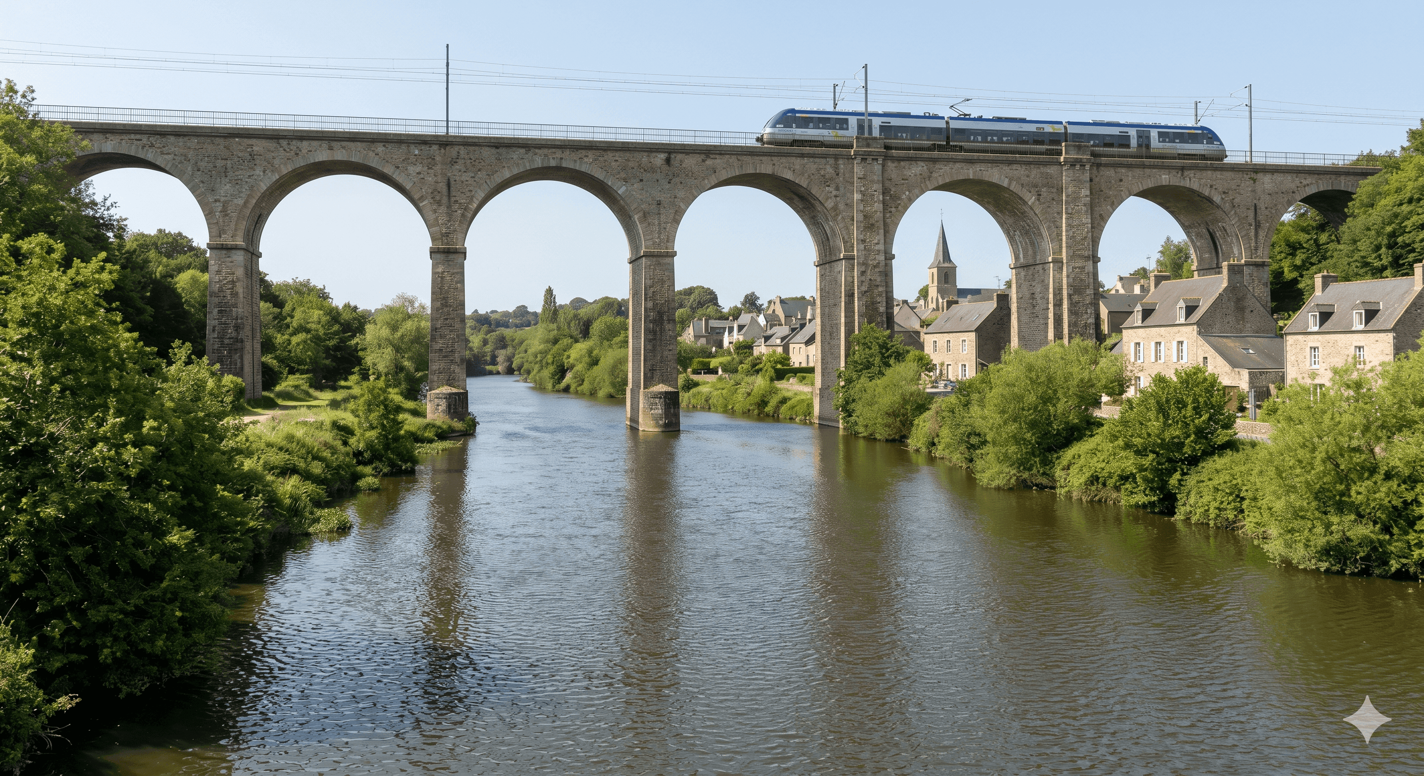 Viaduc ferroviaire d'Agneaux