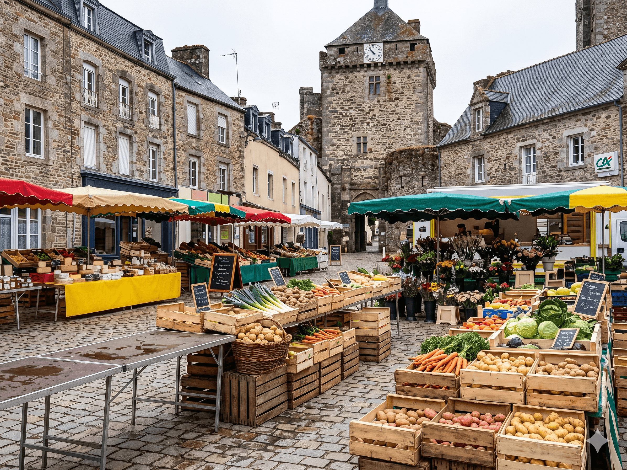 Marché de Bricquebec-en-Cotentin