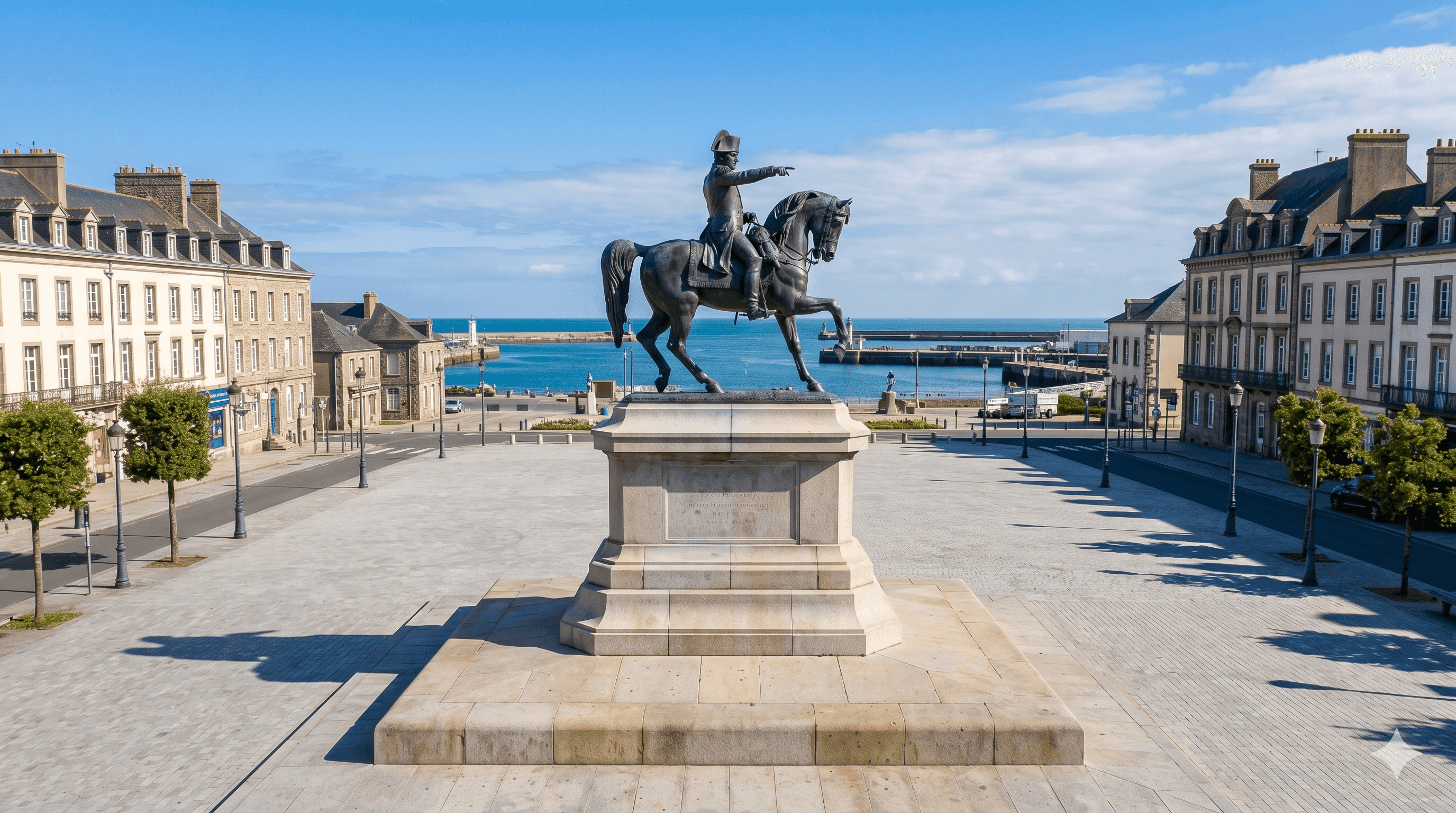 Statue Napoléon Cherbourg