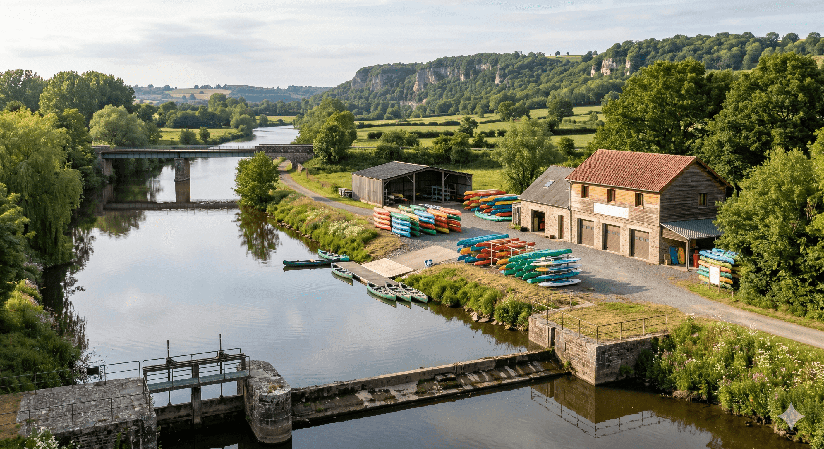 Base de canoë-kayak Condé-sur-Vire