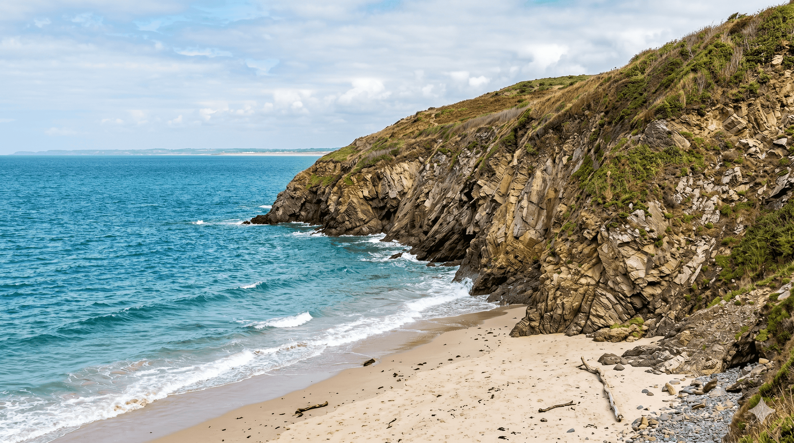 Falaises de Donville-les-Bains