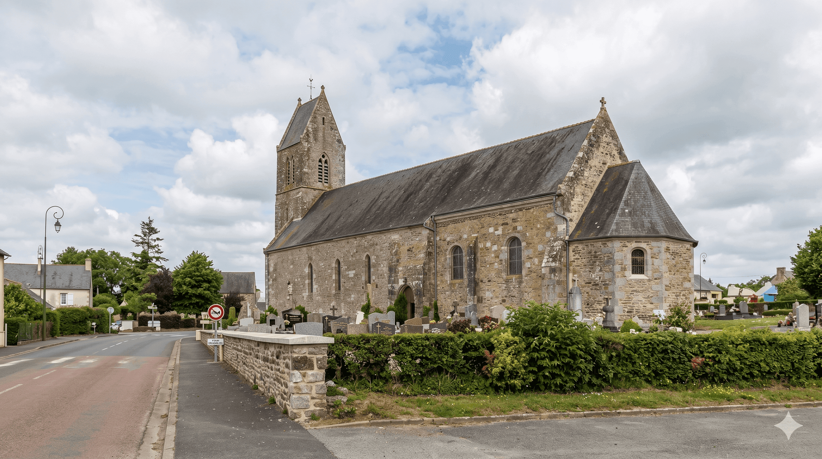 Eglise Saint-Aubin du Perron