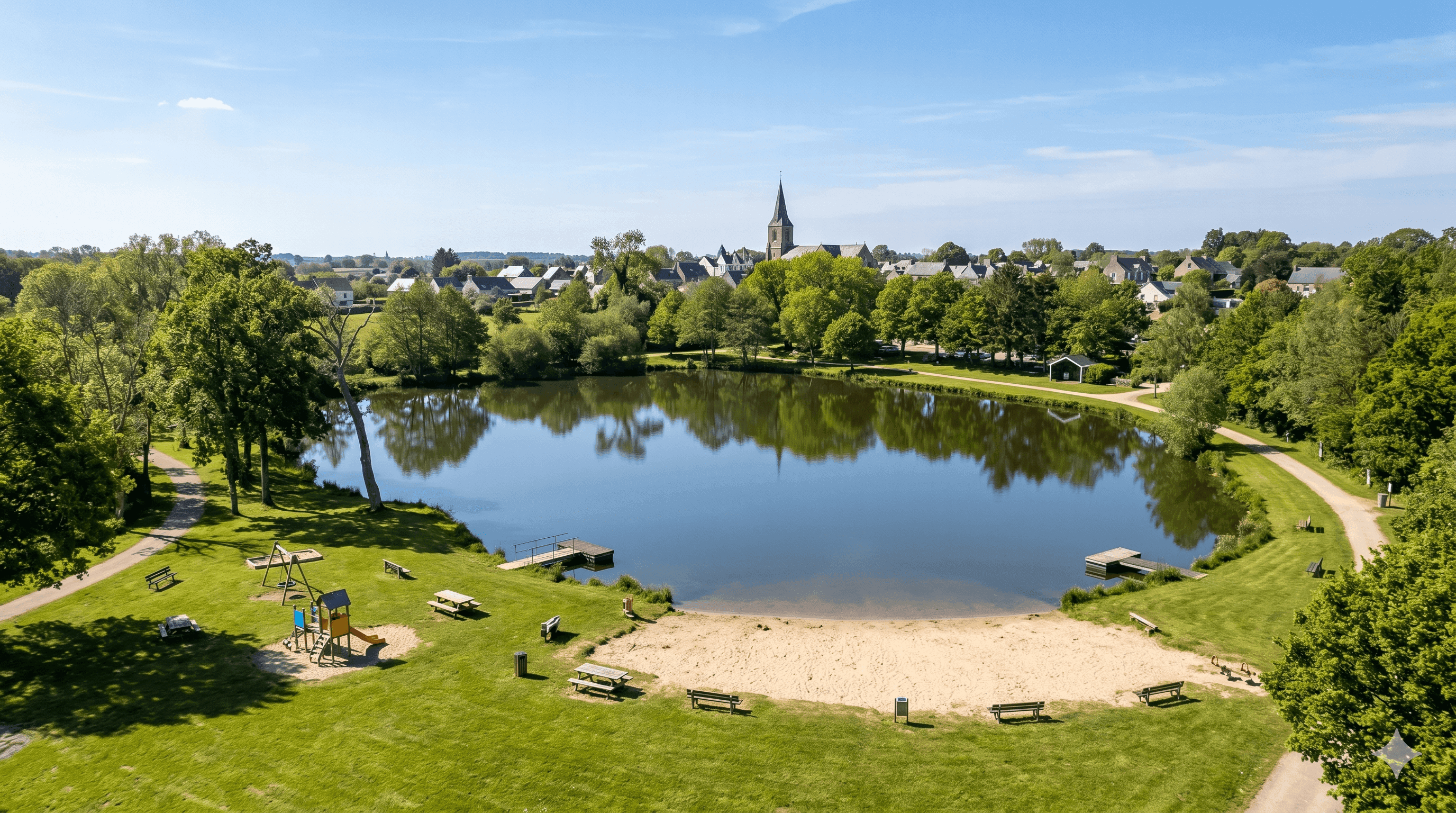 Plan d'eau de Saint-Sauveur-Lendelin
