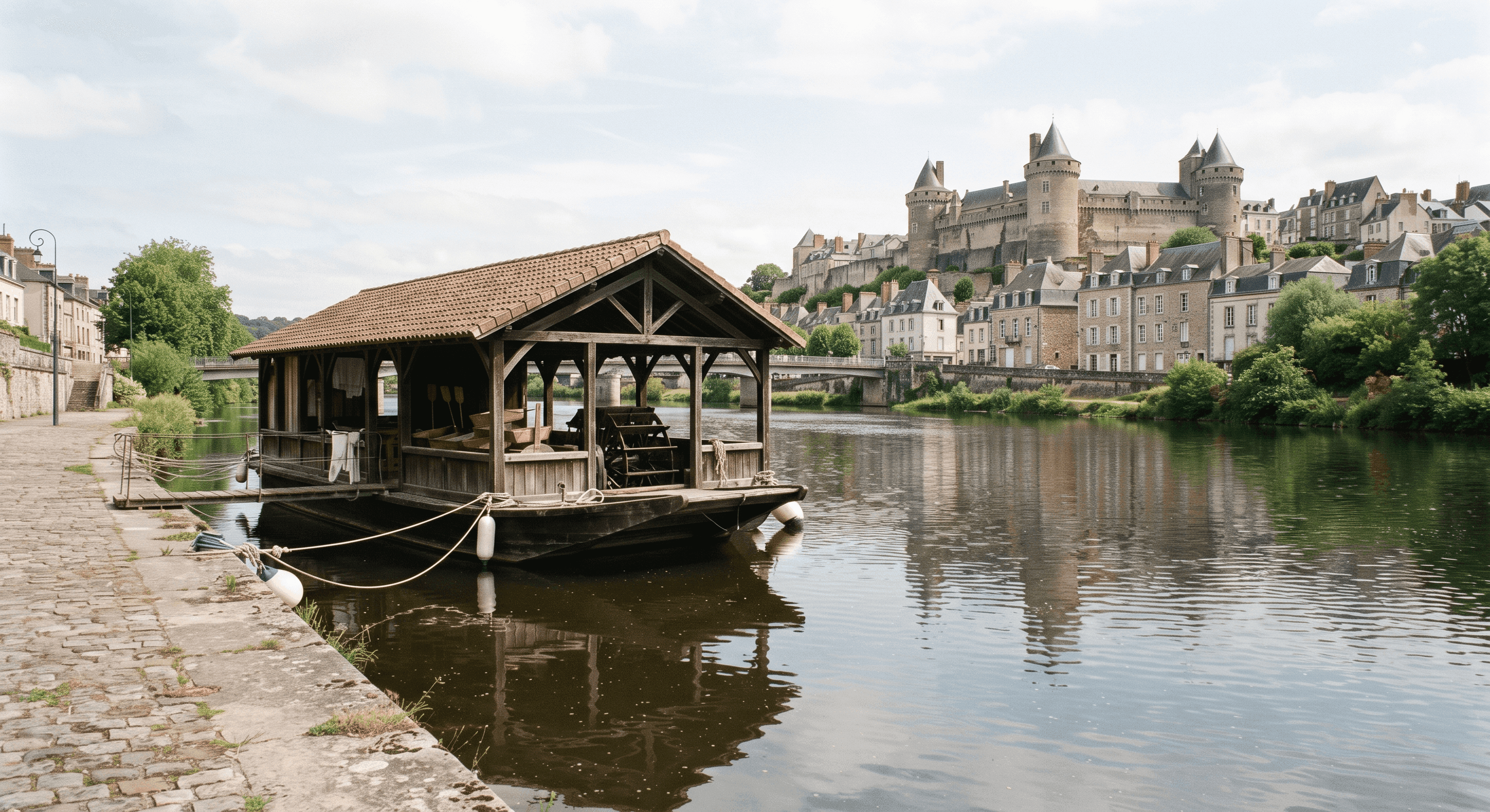 Bateau-lavoir de Laval