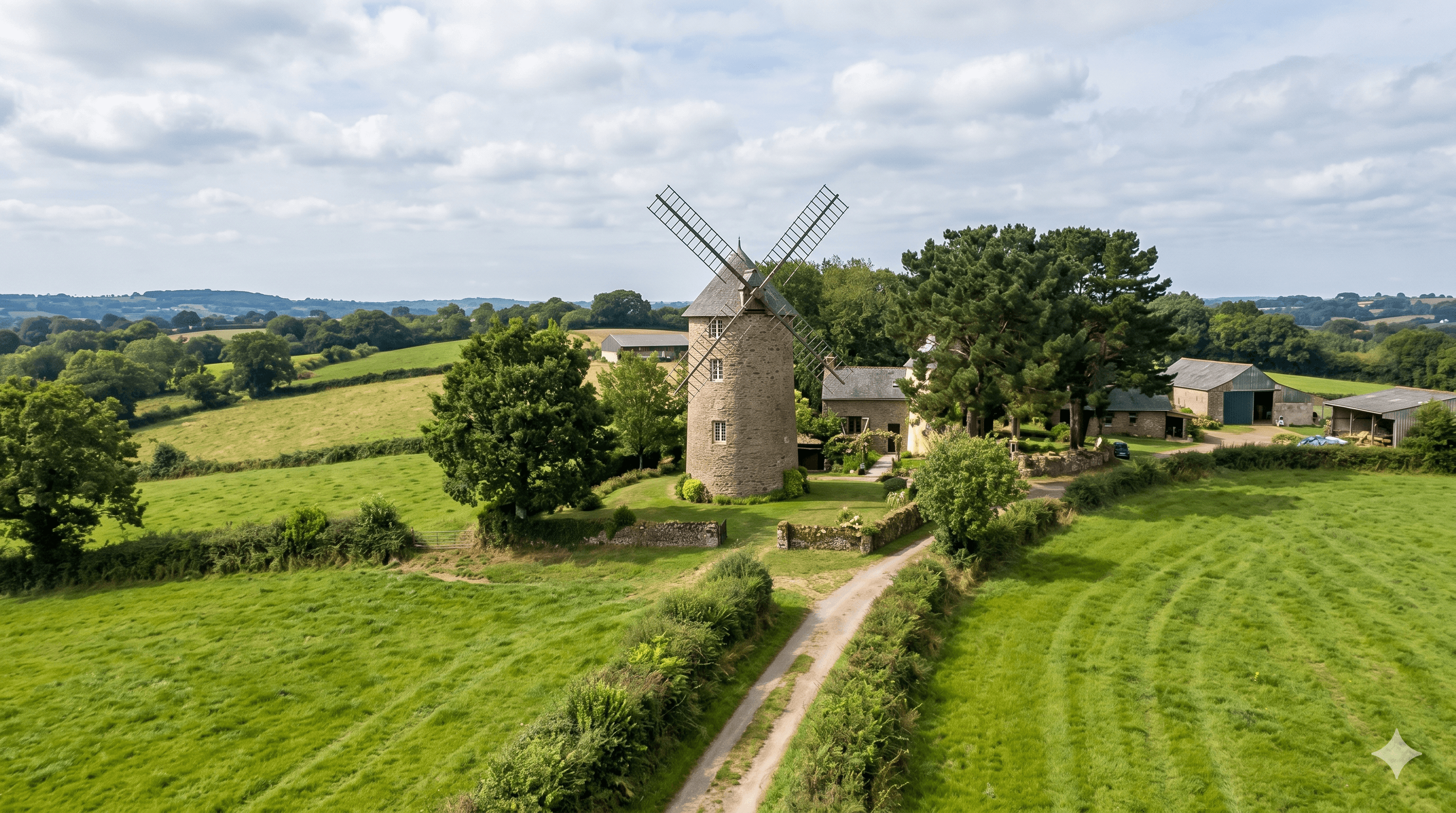 Le moulin du Bran à Férel