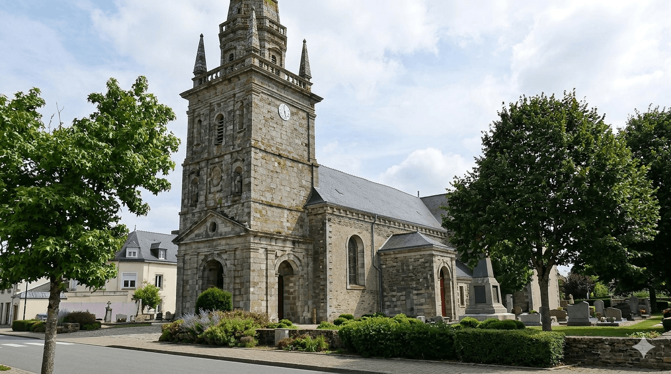 Eglise Saint-Come Naizin