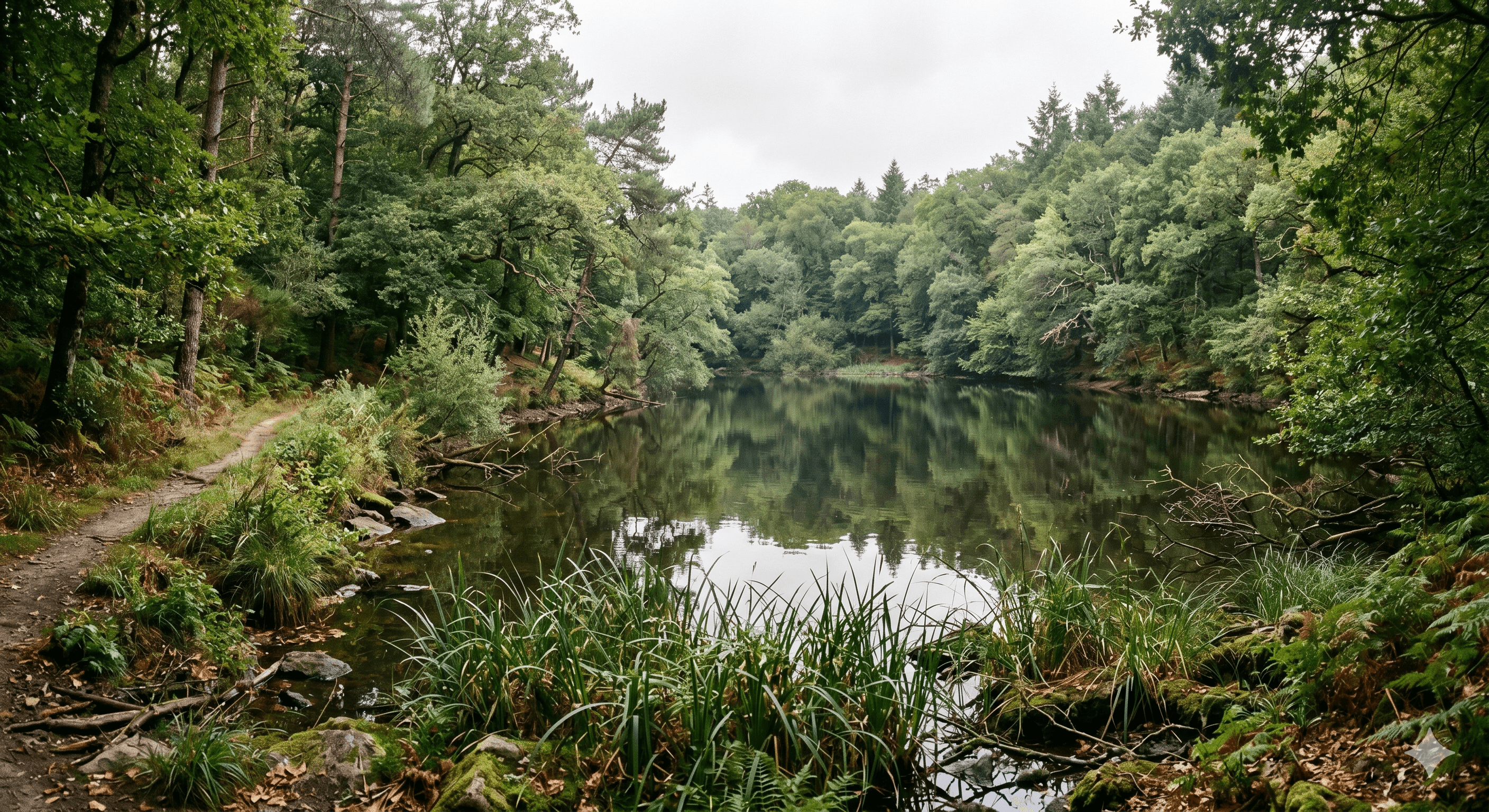 Étang de la forêt de Ploeren