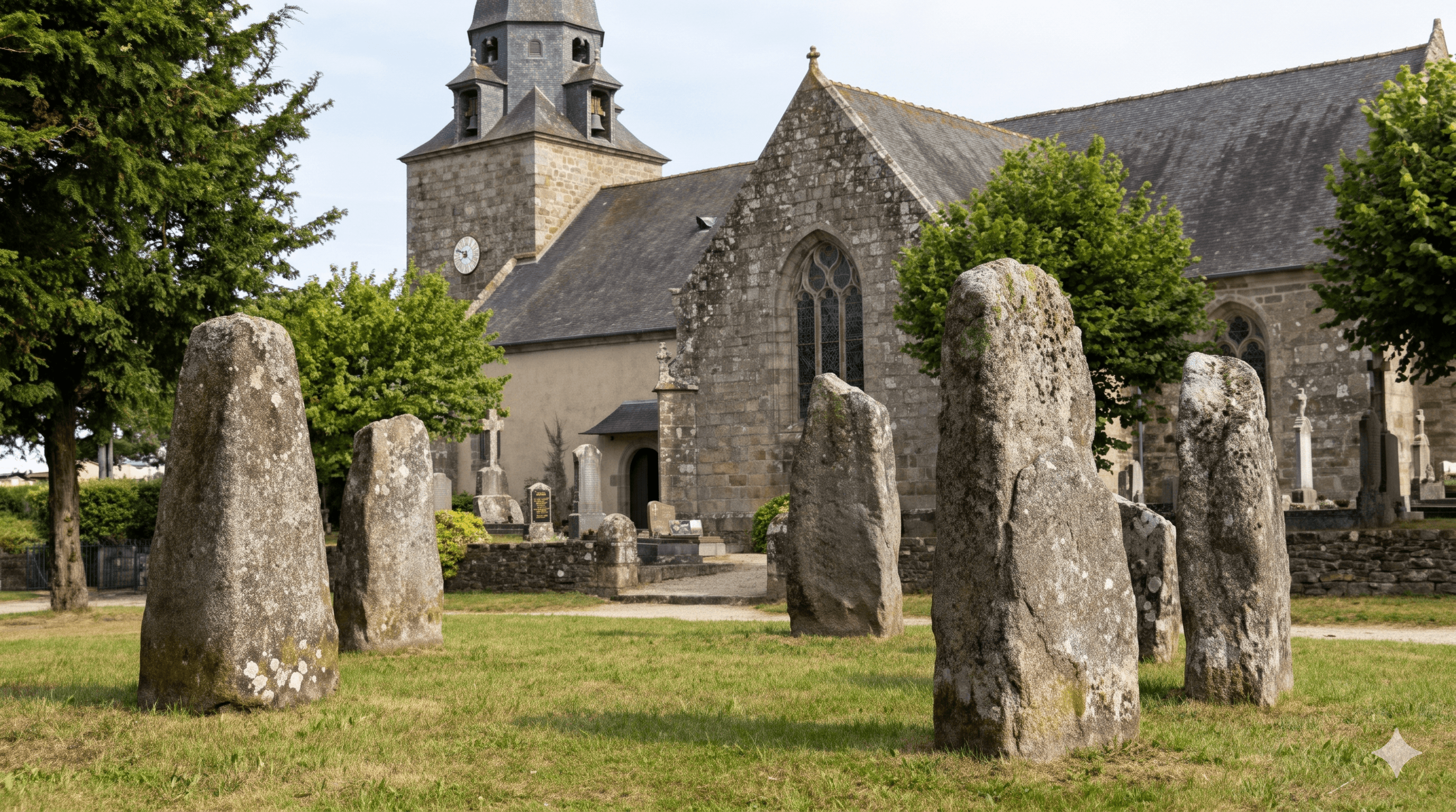Stèles gauloises Plumergat