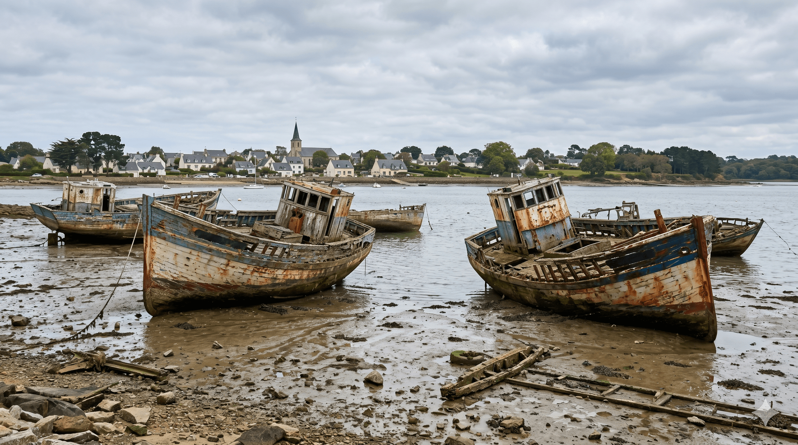 Cimetière de bateaux de Kerner