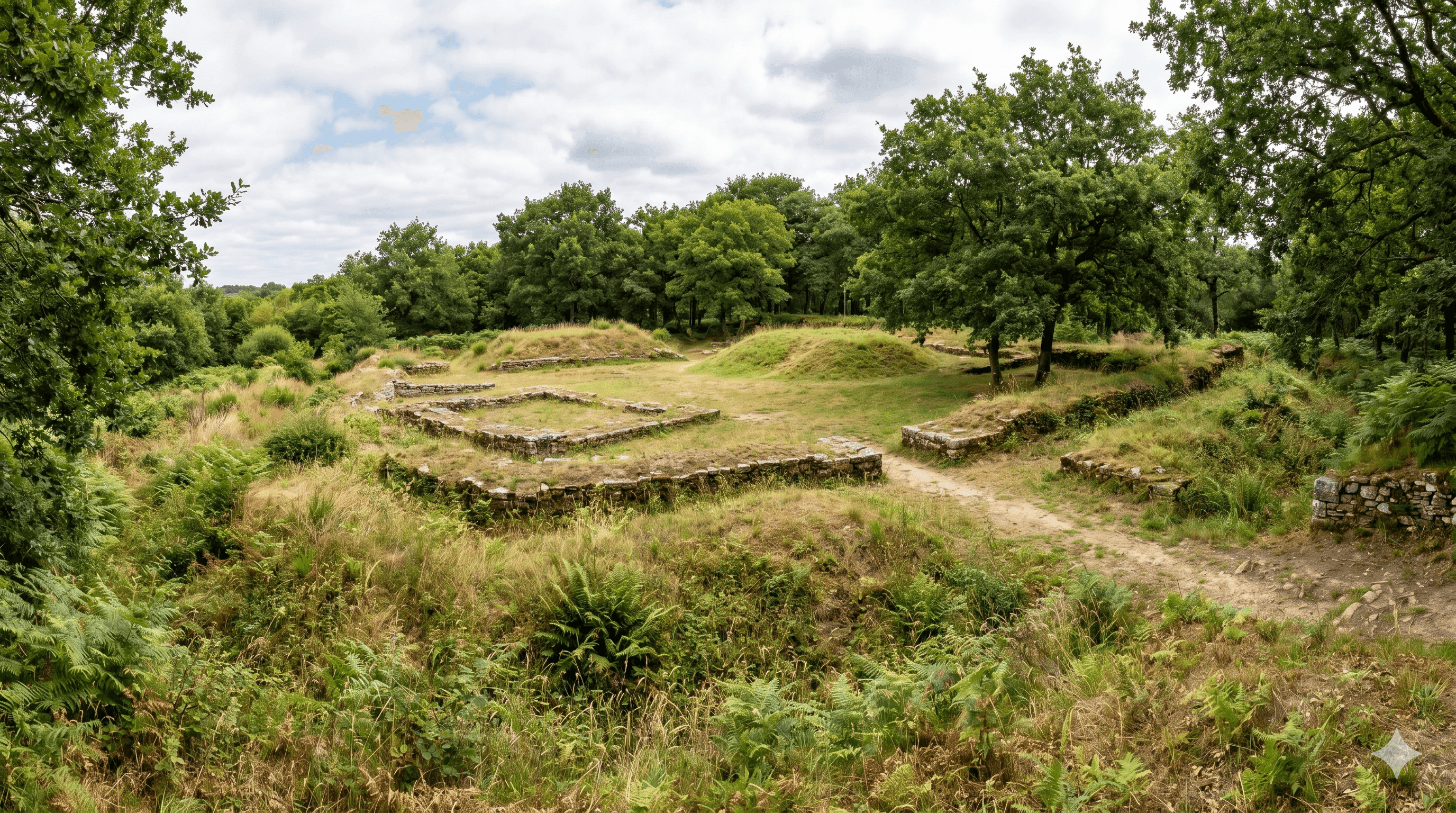 Le Camp de César à Saint-Avé