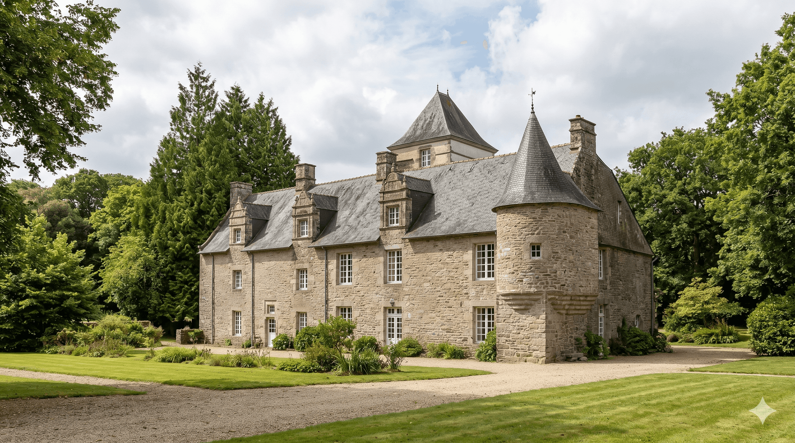 Château de Rulliac à Saint-Avé