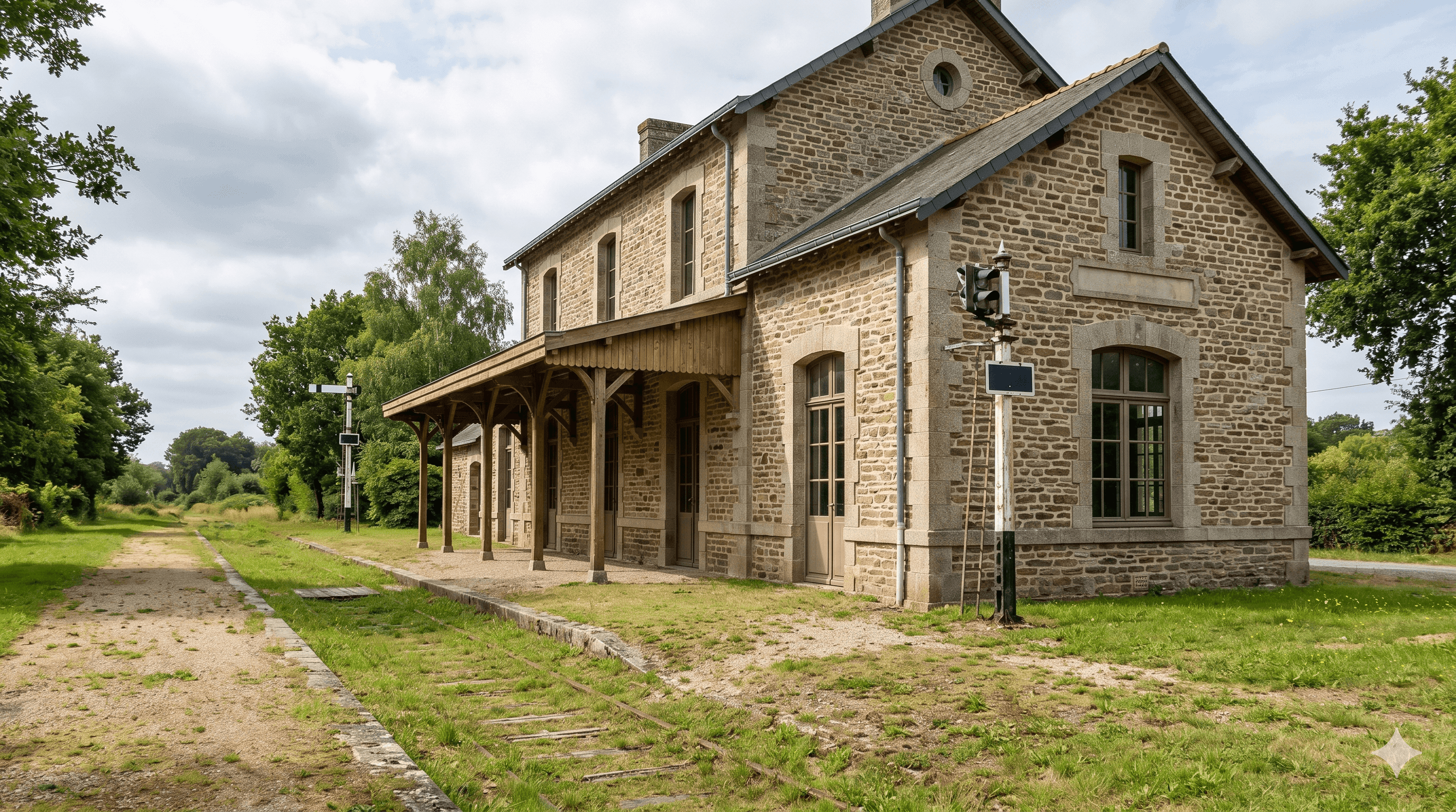 L'ancienne gare de Surzur