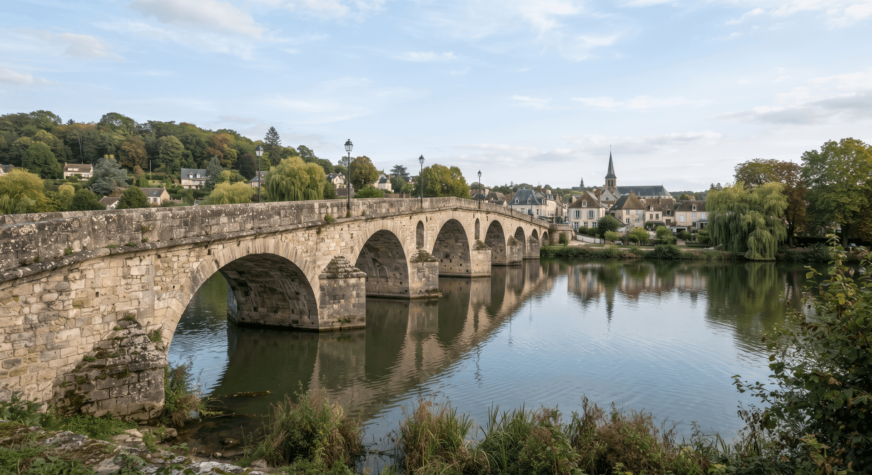 Pont de pierre de Parmain